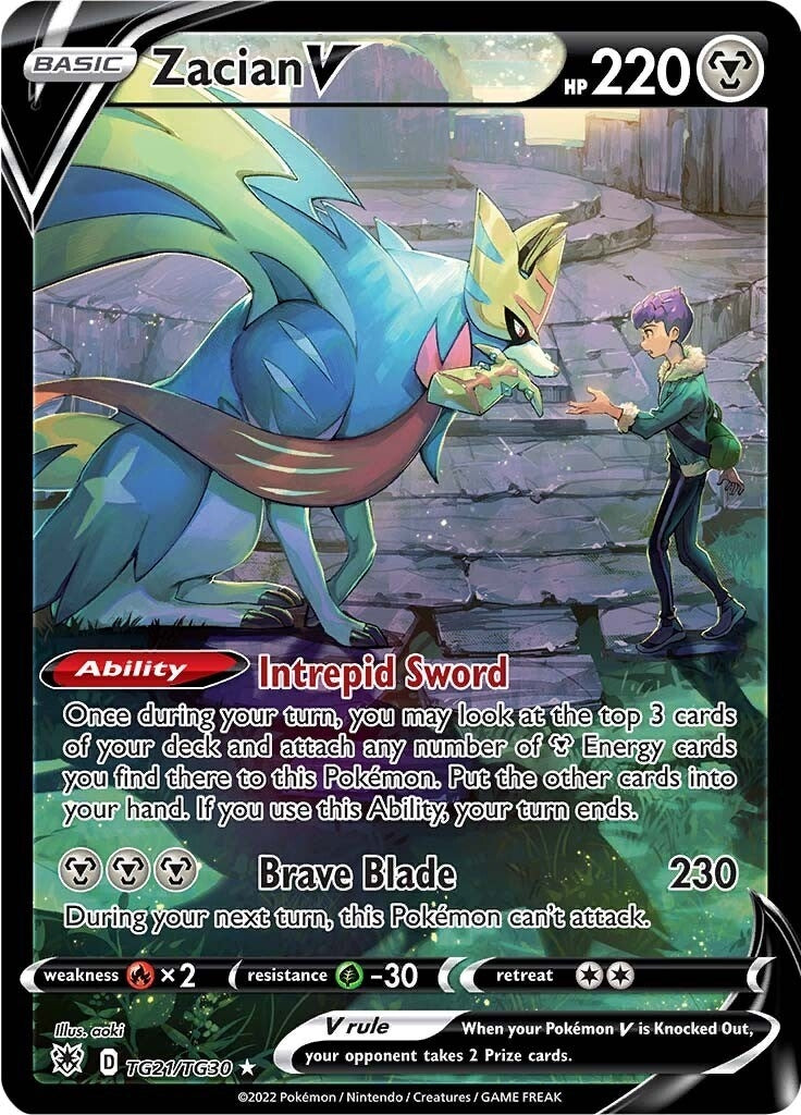 Zacian V (TG21/TG30) (SWSH10:TG)
