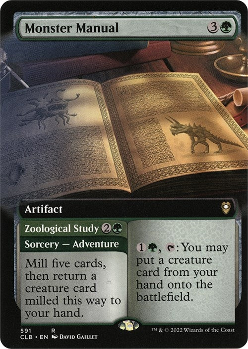 Monster Manual (Extended Art) (591) (CLB)