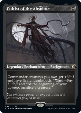 Cultist of the Absolute (Foil Etched) (495) (CLB)