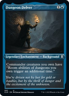 Image for Dungeon Delver (Foil Etched) (483) (CLB) - Magic: The Gathering