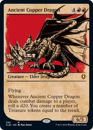 Ancient Copper Dragon (Showcase) (396) (CLB)