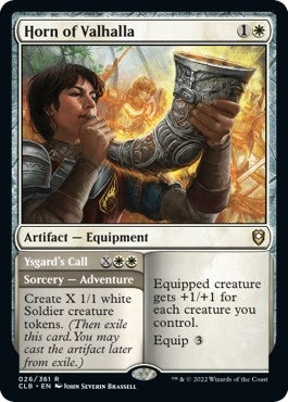 Image for Horn of Valhalla (26) (CLB) - Magic: The Gathering