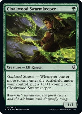 Image for Cloakwood Swarmkeeper (222) (CLB) - Magic: The Gathering