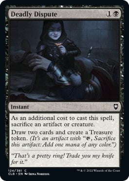 Image for Deadly Dispute (124) (CLB) - Magic: The Gathering