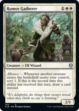 Image for Rumor Gatherer (705) (CLB) - Magic: The Gathering