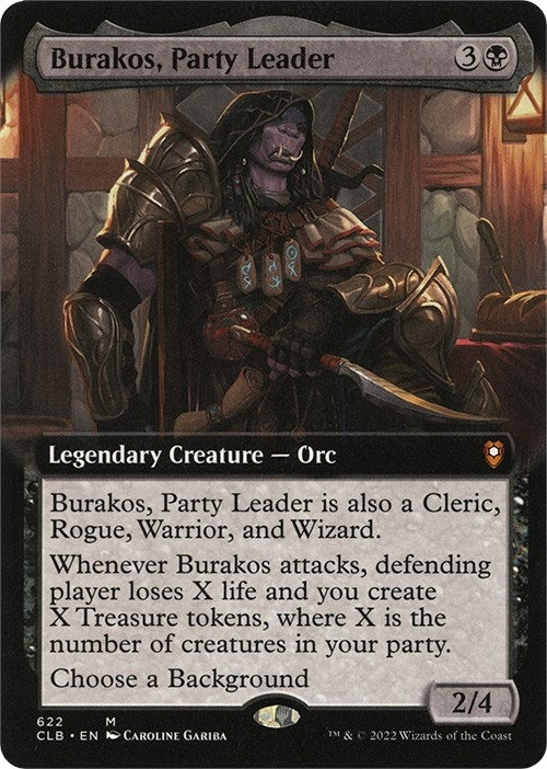 Burakos, Party Leader (Extended Art) (622) (CLB)