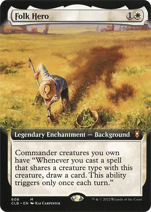 Folk Hero (Extended Art) (608) (CLB)