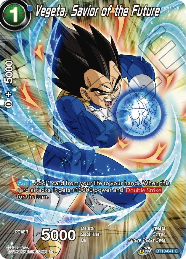 Vegeta, Savior of the Future (BT10-041) (TS02)