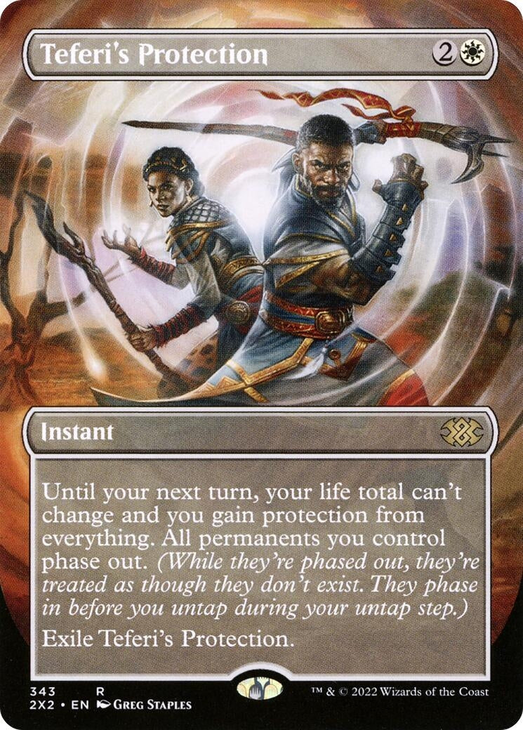 Teferi's Protection (Borderless) (343) (2X2)