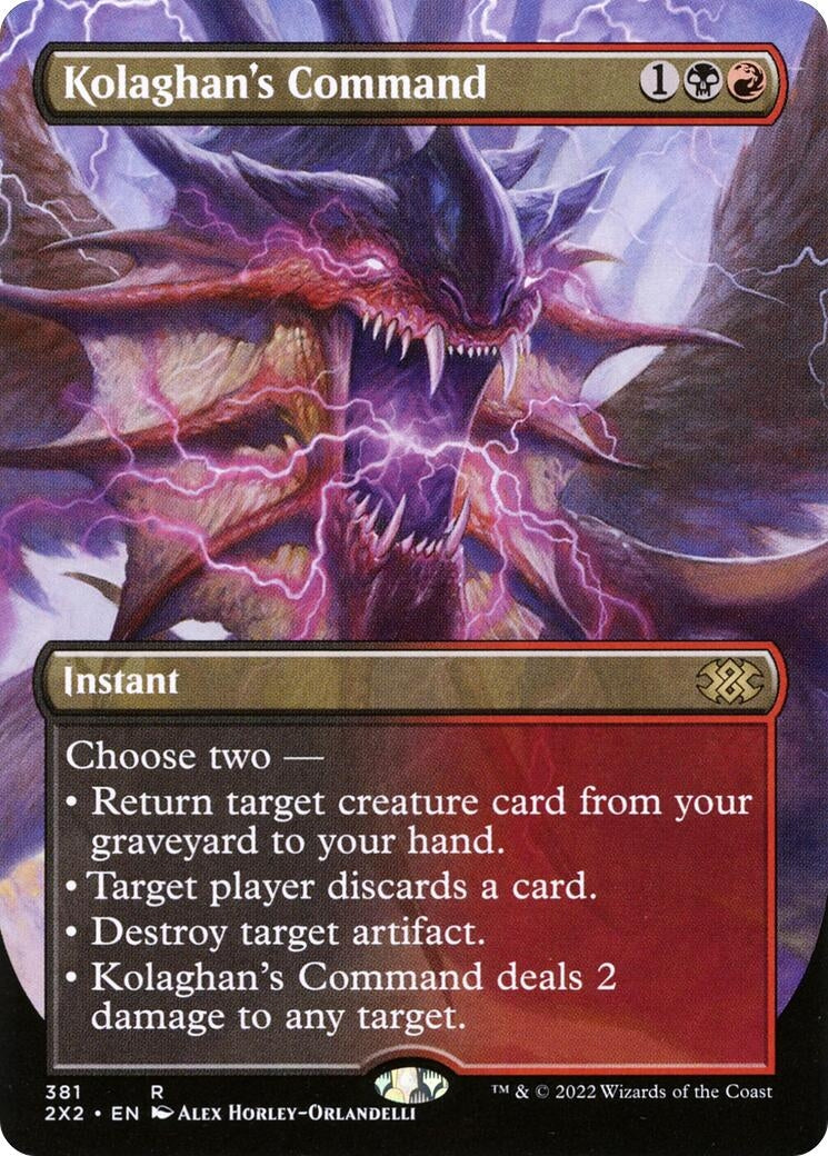 Kolaghan's Command (Borderless) (381) (2X2)