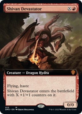 Shivan Devastator (Extended Art) (410) (DMU)