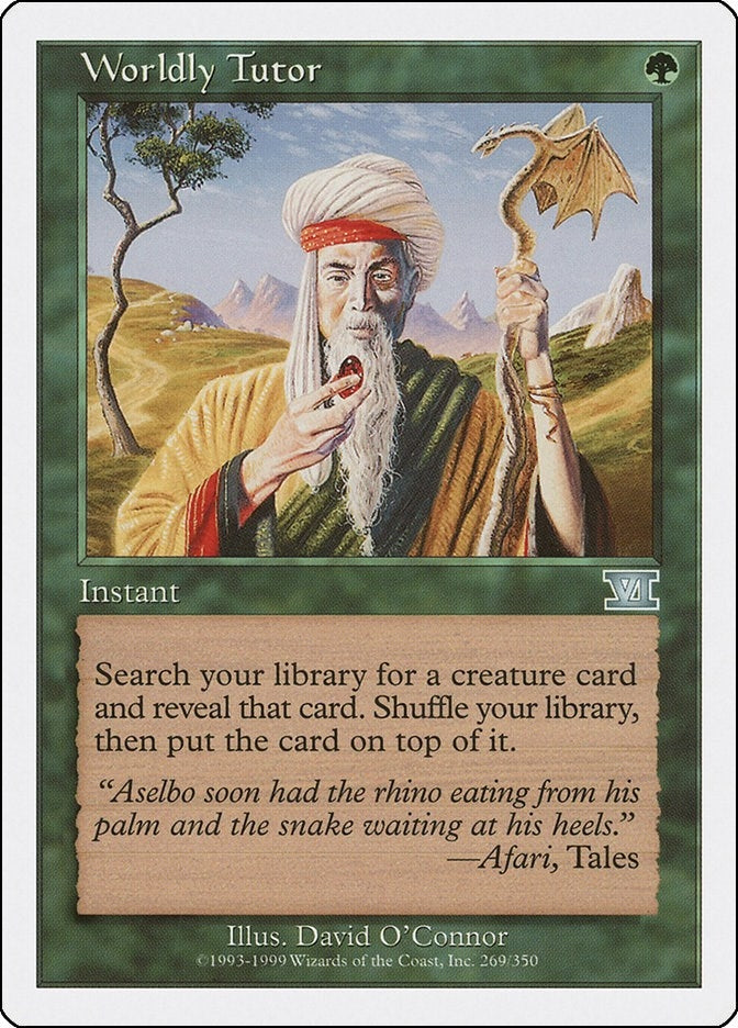 Worldly Tutor (269) (6ED)