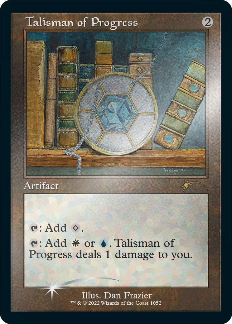 Talisman of Progress (Retro Frame) (Foil Etched) (1052) (SLD)