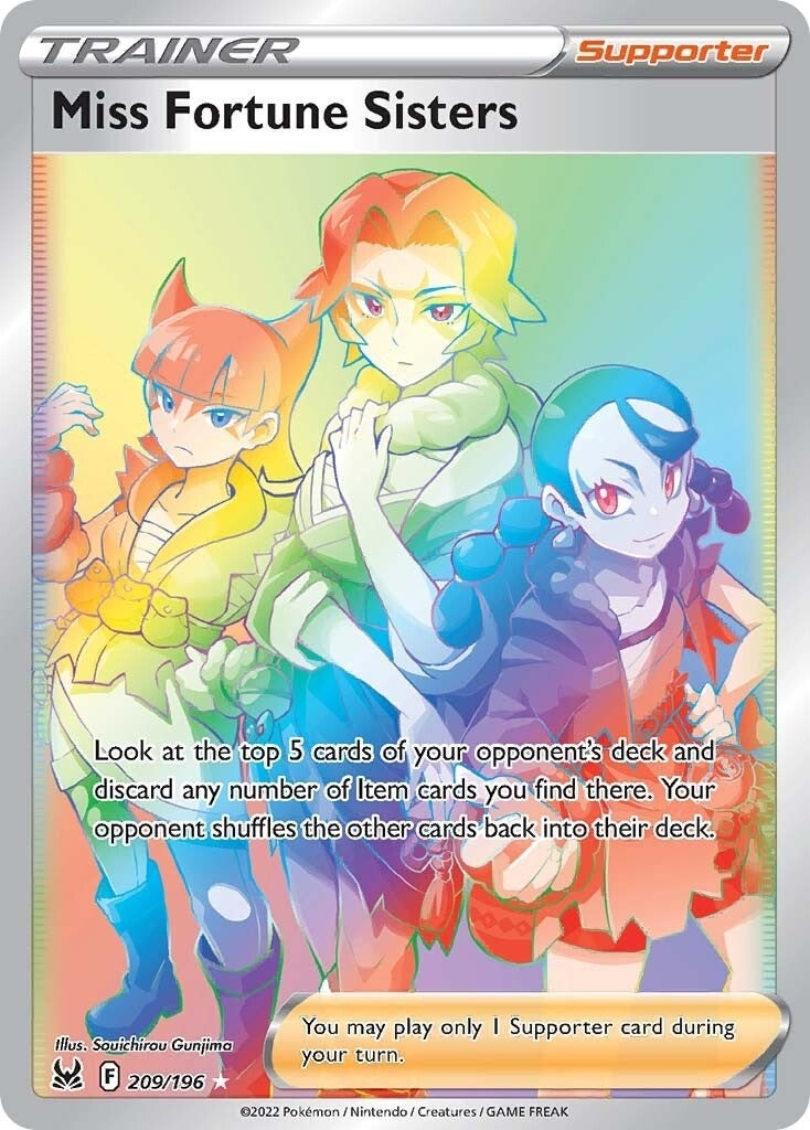 Miss Fortune Sisters (Secret) (209/196) (SWSH11)