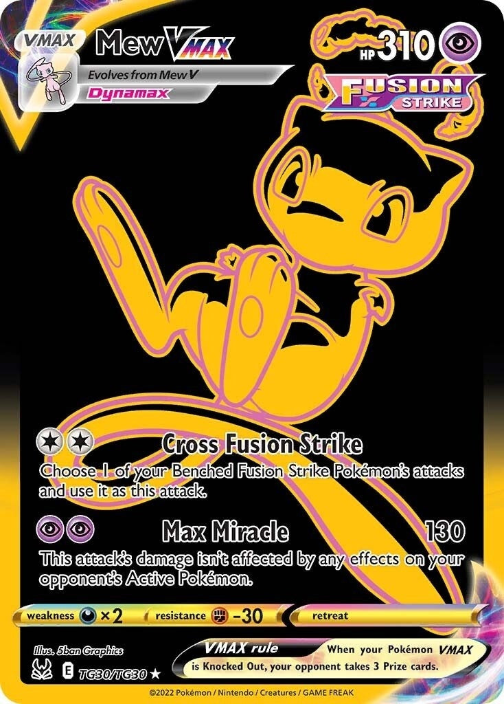 Mew VMAX (Secret) (TG30/TG30) (SWSH11: TG)