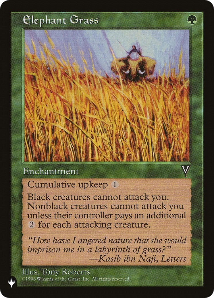 Elephant Grass (LIST)