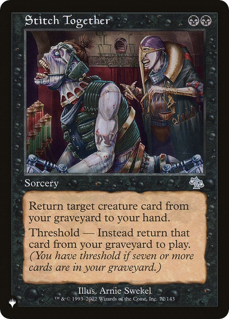 Stitch Together (72/143) (LIST)