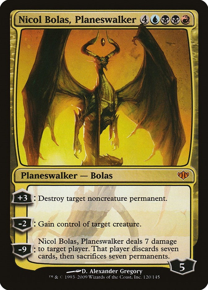 Nicol Bolas, Planeswalker (120) (CON)
