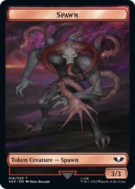 Spawn // Blue Horror Double-Sided Token (16 // 20) (40K)