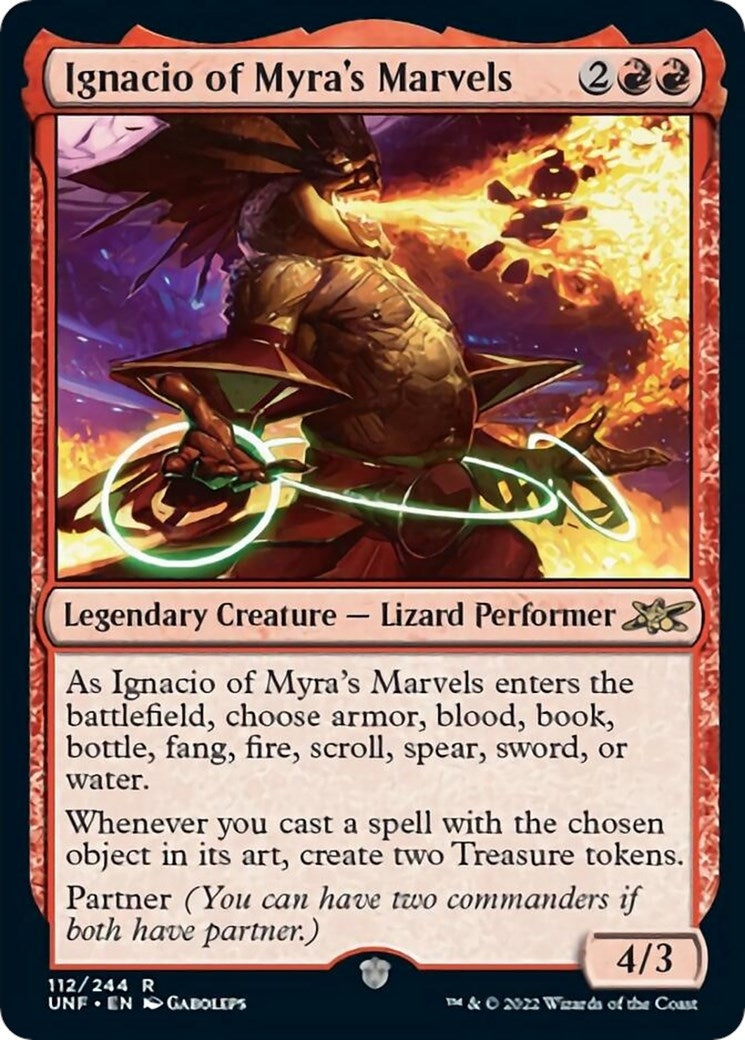 Image for Ignacio of Myra's Marvels (112) (UNF) - Magic: The Gathering