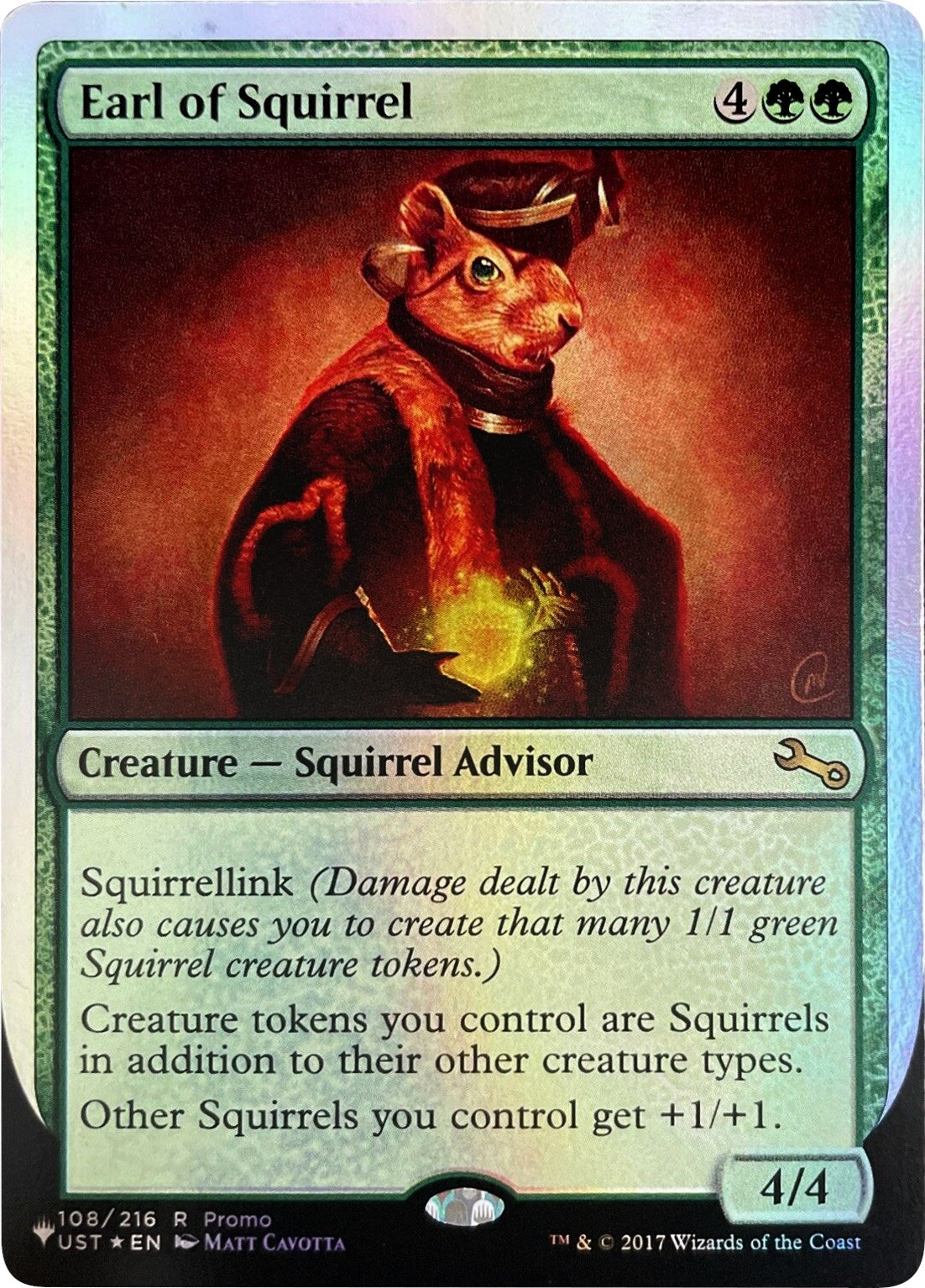 Earl of Squirrel (108/216) (LIST)