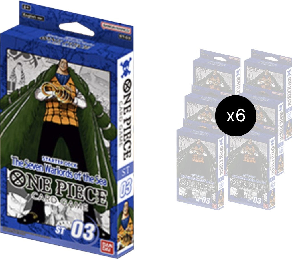 Starter Deck 3: The Seven Warlords of The Sea Display