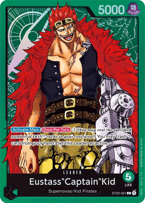 Eustass"Captain"Kid (001) (ST02-001) (ST-02)
