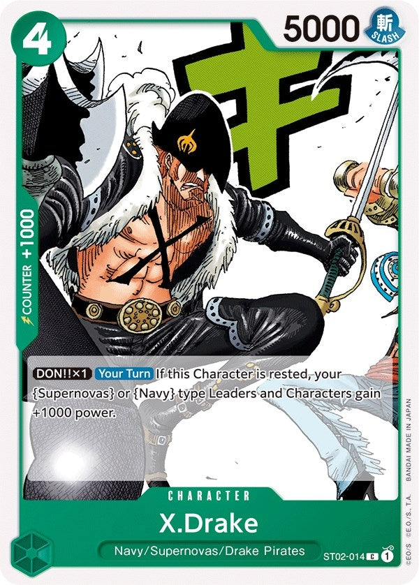 X.Drake (ST02-014) (ST-02)
