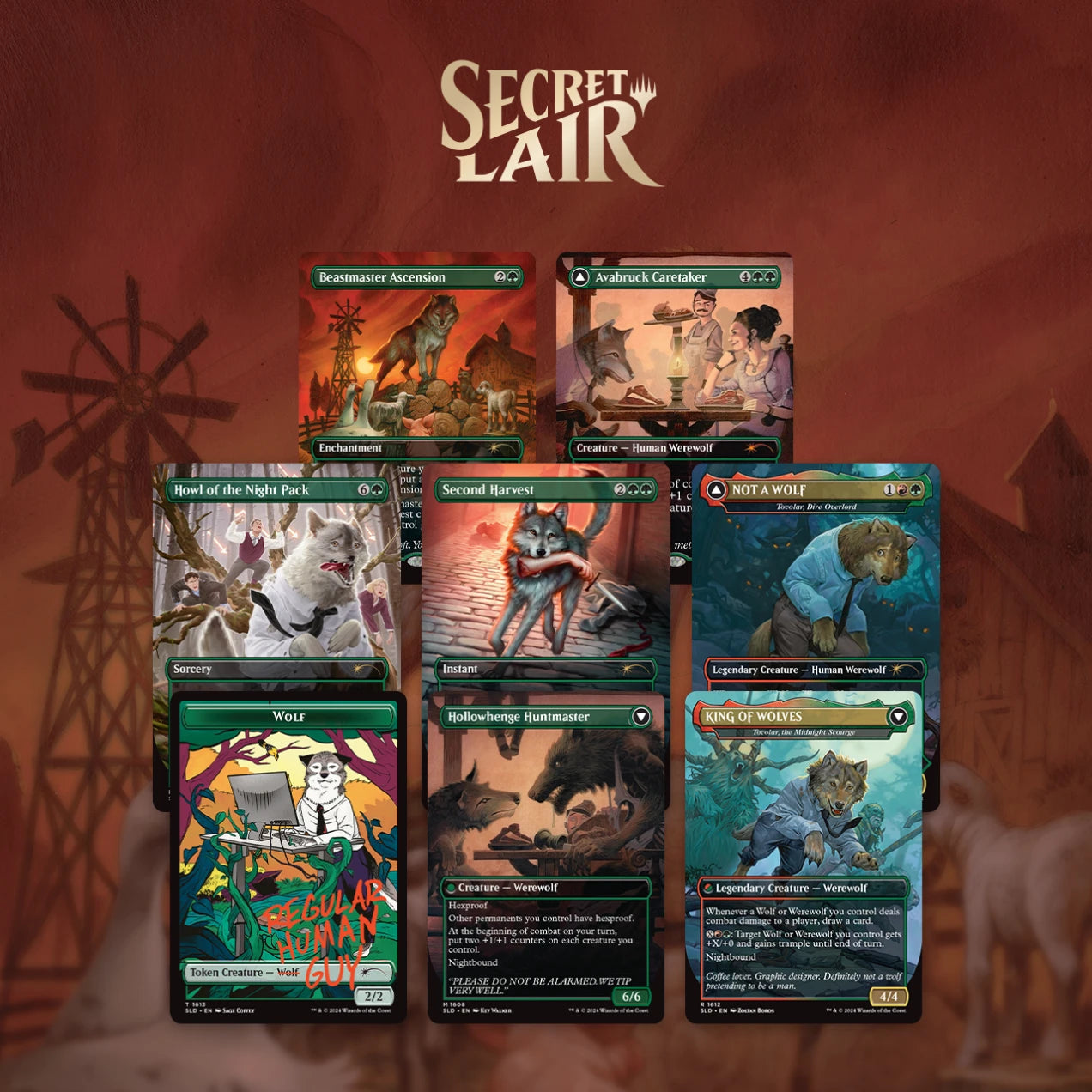 Secret Lair Drop: Featuring: Not a Wolf - Non-Foil Edition