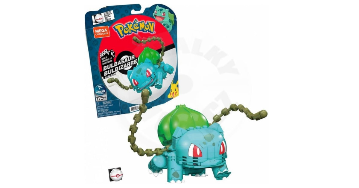 Mattel Mega Pokémon Bulbasaur Building Set - 175pcs