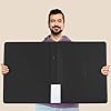 D DACCKIT 640-Card Top Loader Binder - Black
