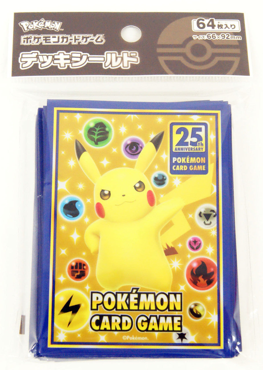 Pokemon Center Original TCG Card Sleeve 25th Anniversary Collection sleeves