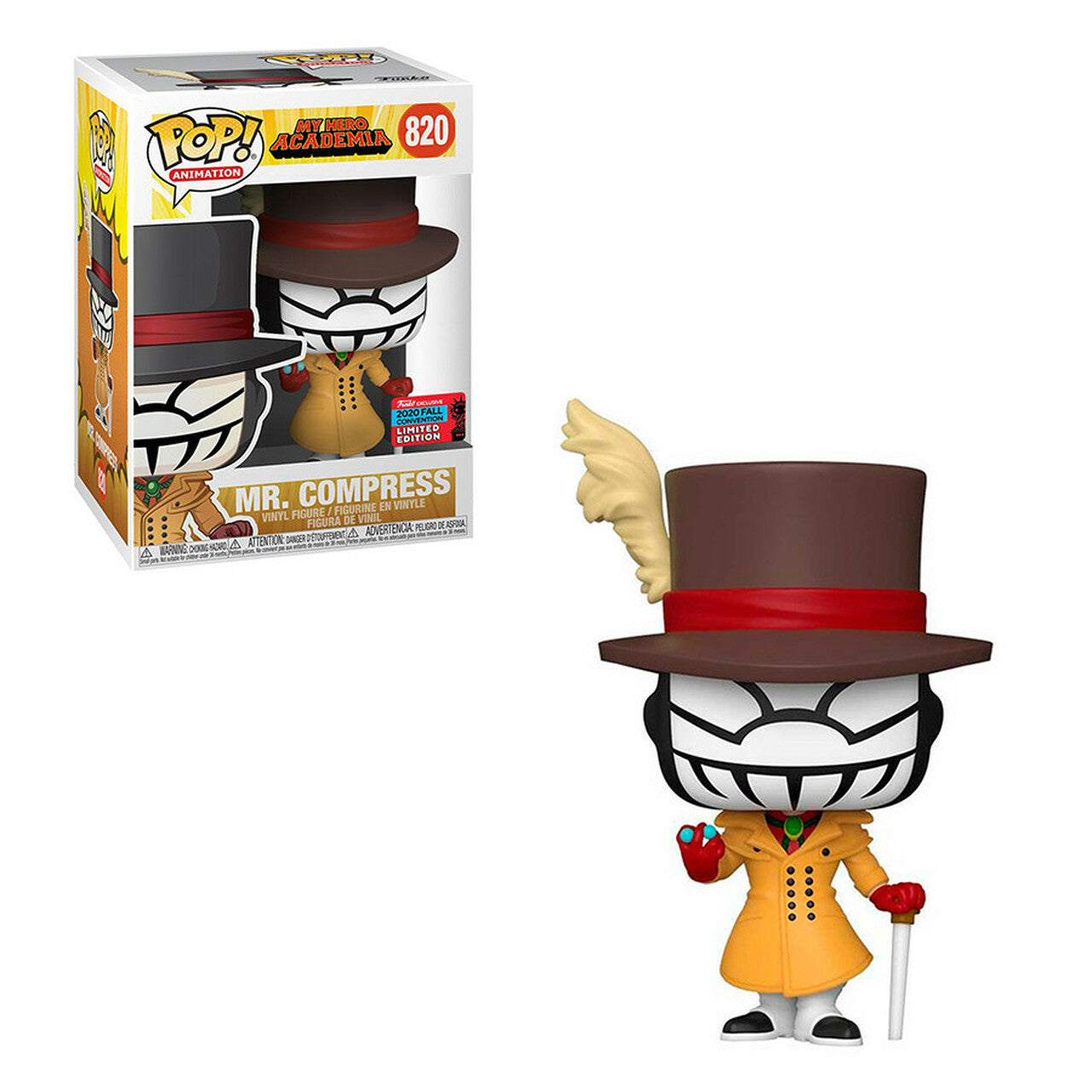 Funko POP! Animation ~ My Hero Academia ~ Mr. Compress #820