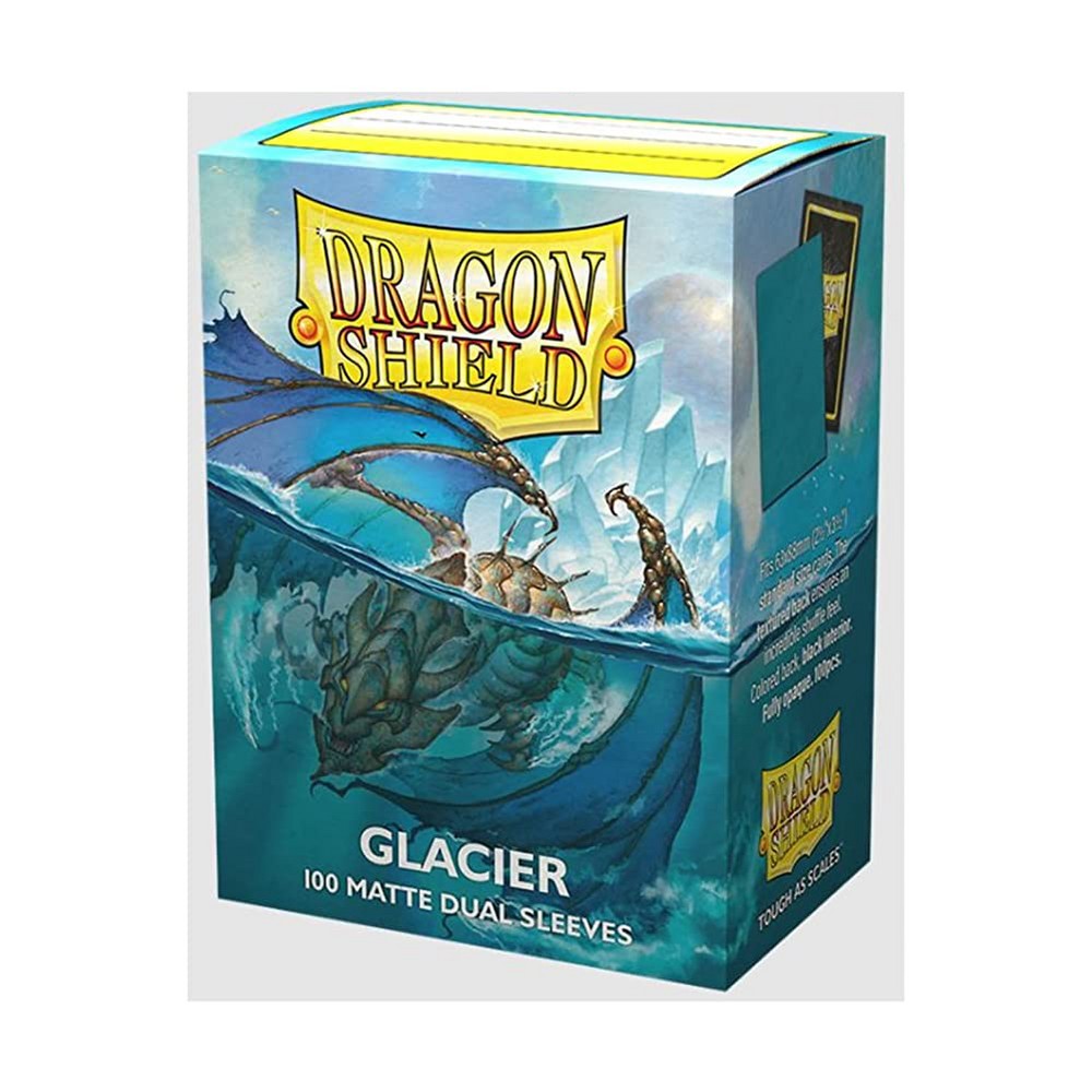 Dragon Shield 100ct Standard Card Sleeves - Dual Matte Glacier