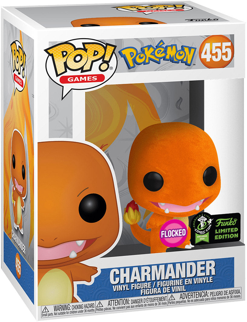 Funko POP 2020 ECCC Shared Exclusive 455 Charmander