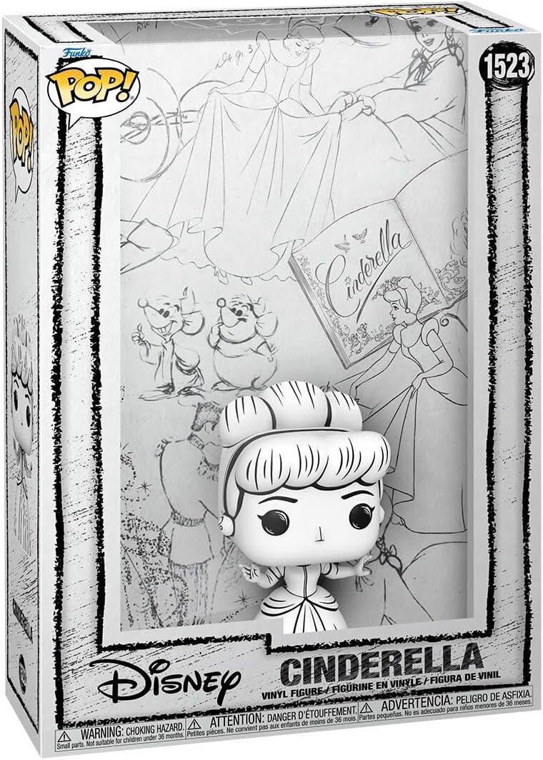 Funko Disney - Sketched - Cinderella Pop! Comic Cover