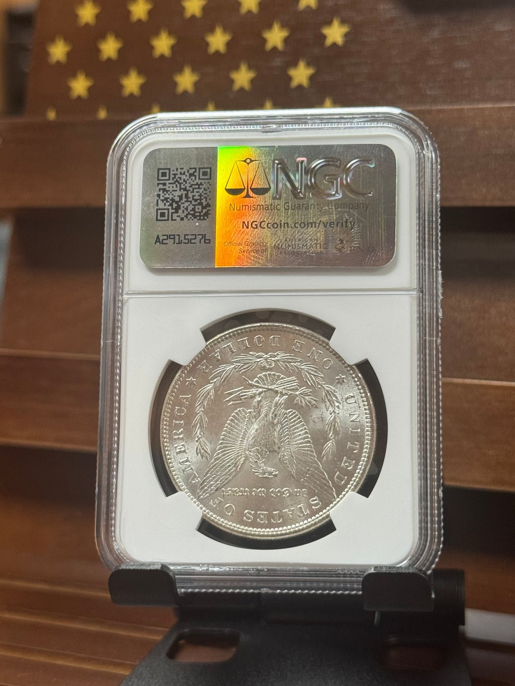 1885 Morgan Silver Dollar – NGC MS63
