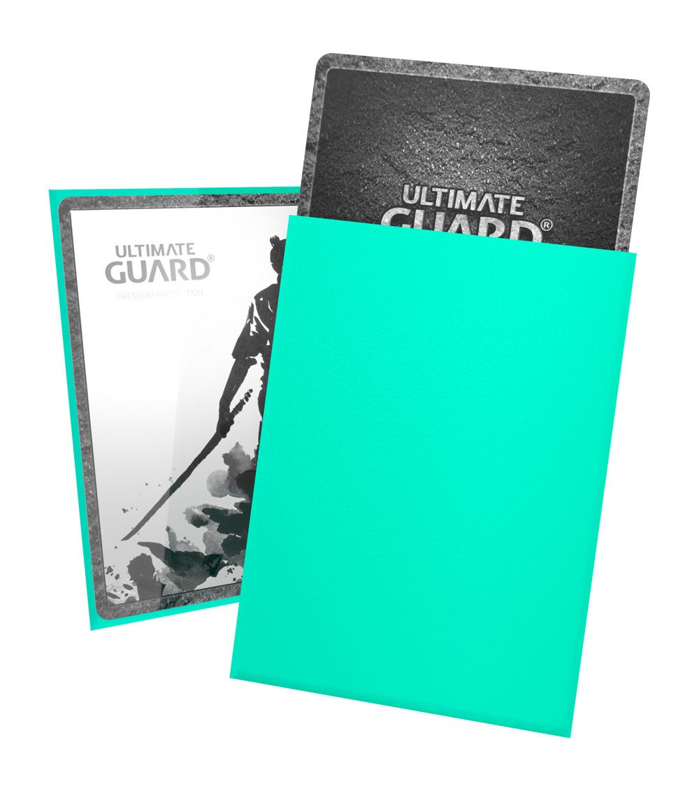 Ultimate Guard Katana Standard Size Turquoise Sleeves Pack