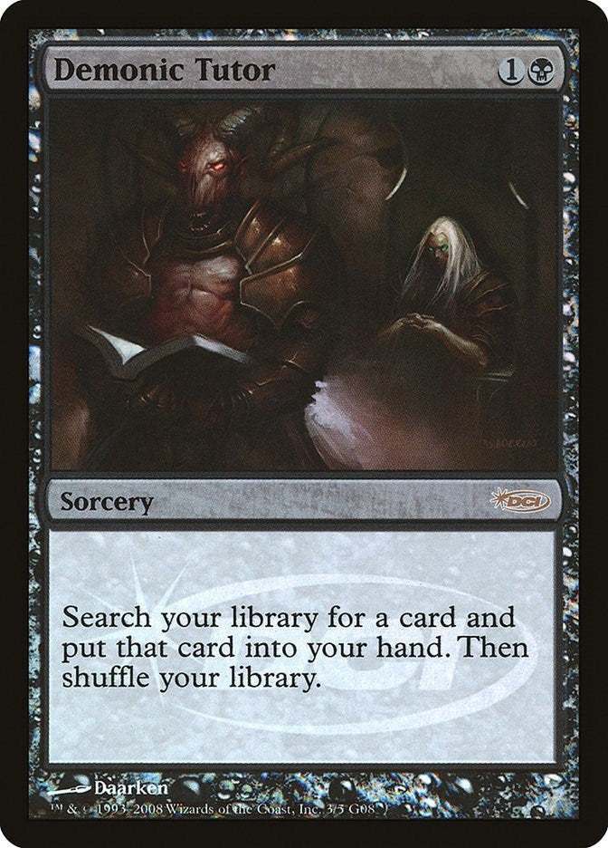 Demonic Tutor (3) (JDG)