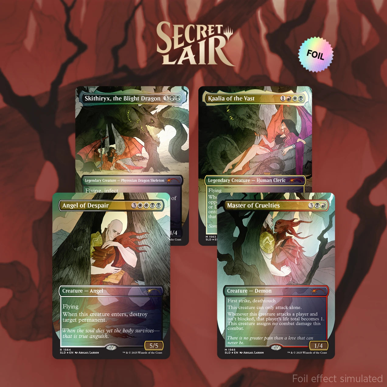 Secret Lair Drop: Our Boss is on Vacation Superdrop: Tragic Romance - Rainbow Foil Edition