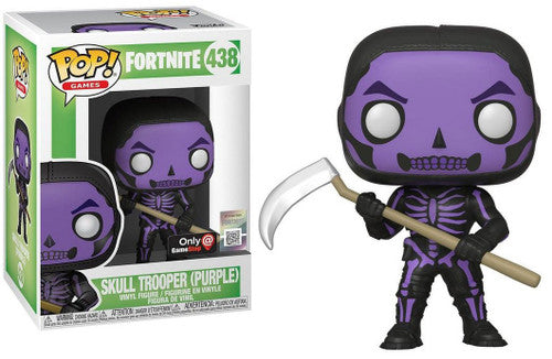 Funko POP Figure Fortnite Skull Trooper Purple Exclusive