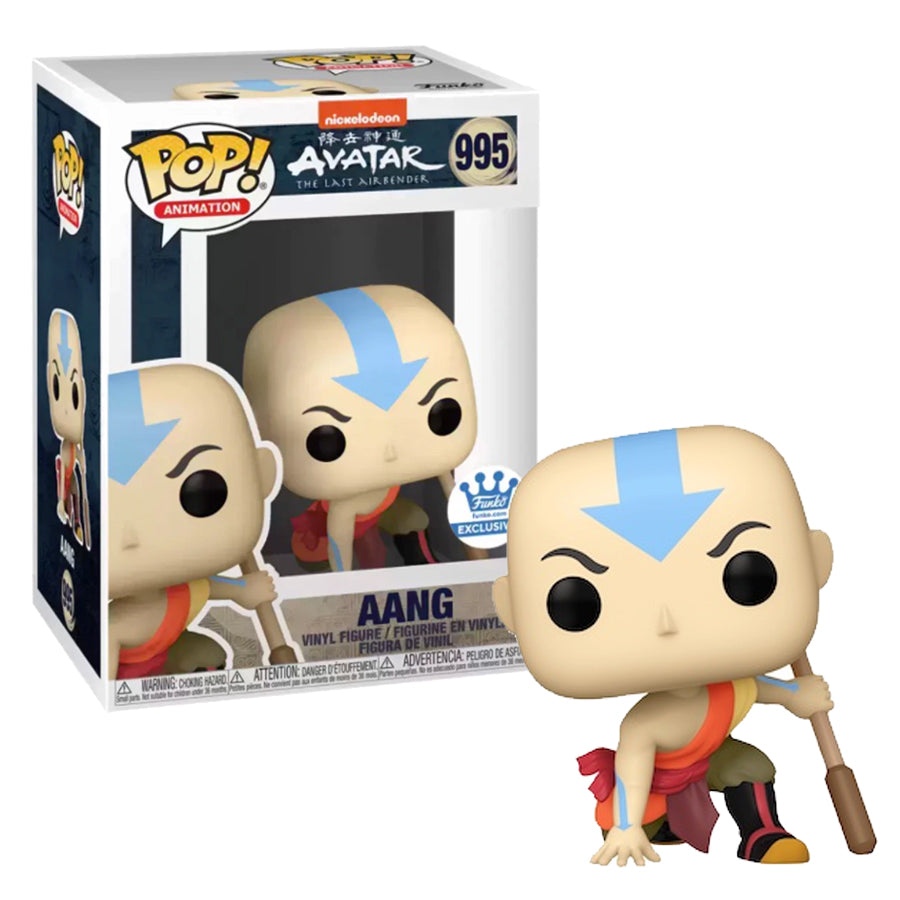 Funko Pop! Avatar The Last Airbender Aang #995 [Crouching] Shop Exclusive