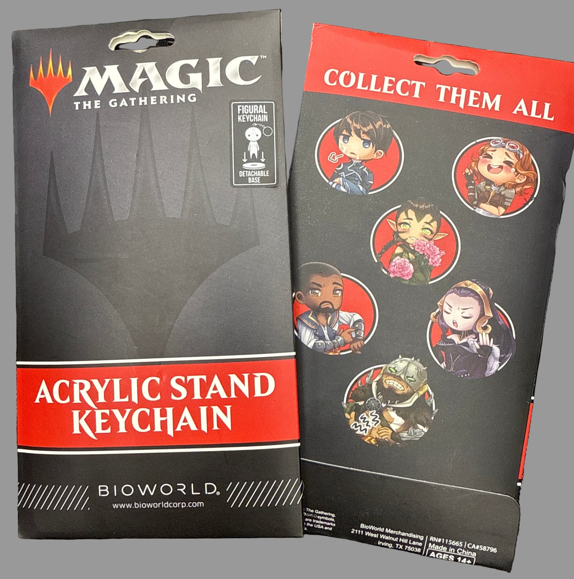 Magic The Gathering Acrylic Stand Keychain