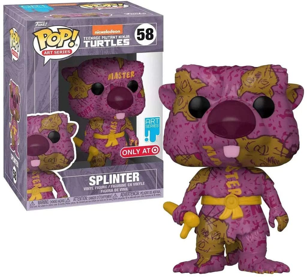 Funko Teenage Mutant Ninja Turtles POP! Art Series Splinter Vinyl Figure
