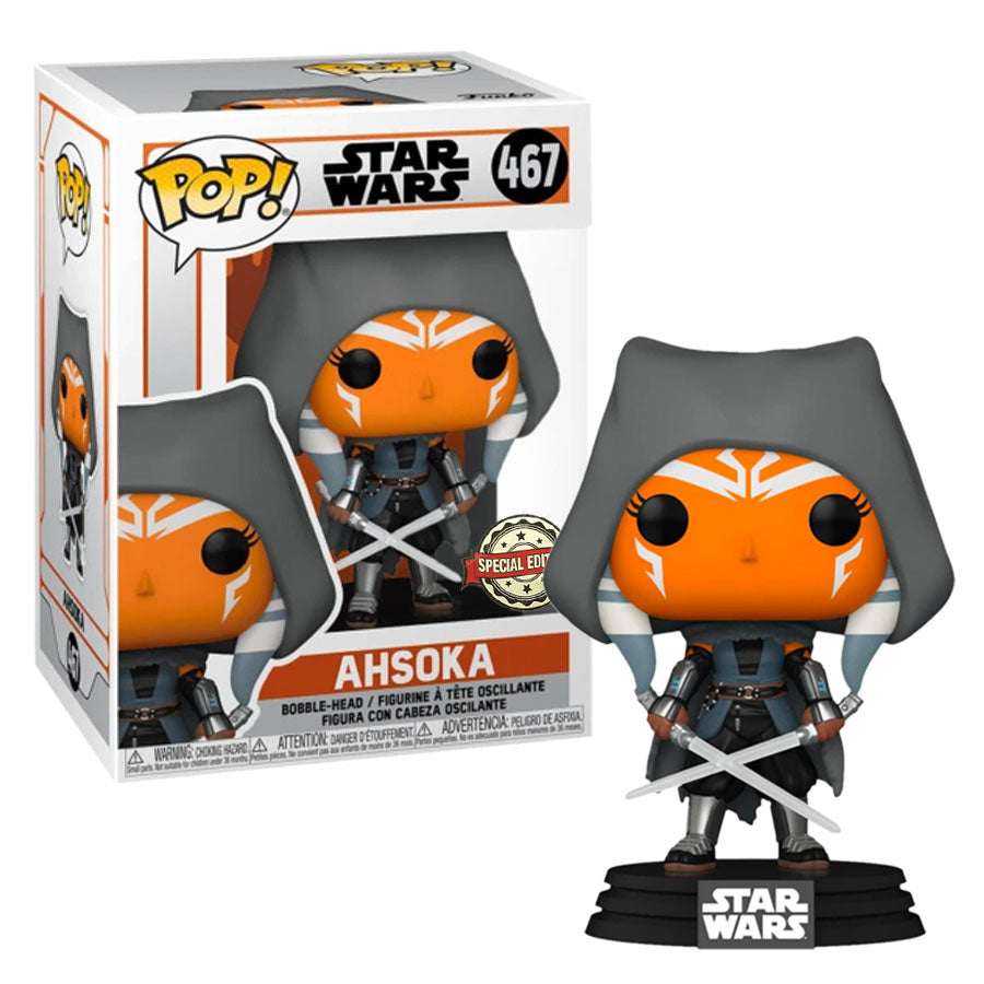 Funko Pop Star Wars 3.75 Inch Action Figure Exclusive - Ahsoka #467