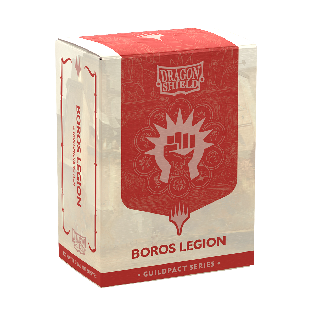 Arcane Tinmen Dragon Shield - MTG License Sleeves - Boros Legion
