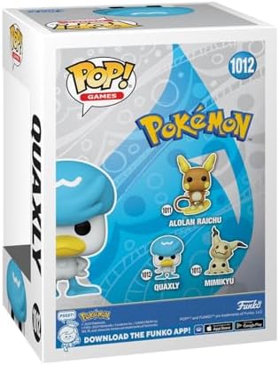 Funko Pop! Pokemon Quaxly Vinyl Figure - 3.4 Inch