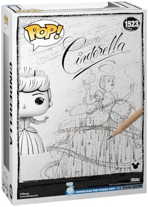 Funko POP Cinderella Sketched Cover Art Vinyl Figure