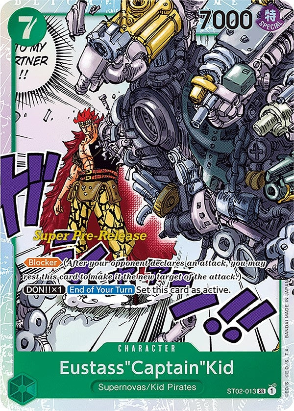 Eustass"Captain"Kid (013) (ST02-013) (ST-02 PRE)