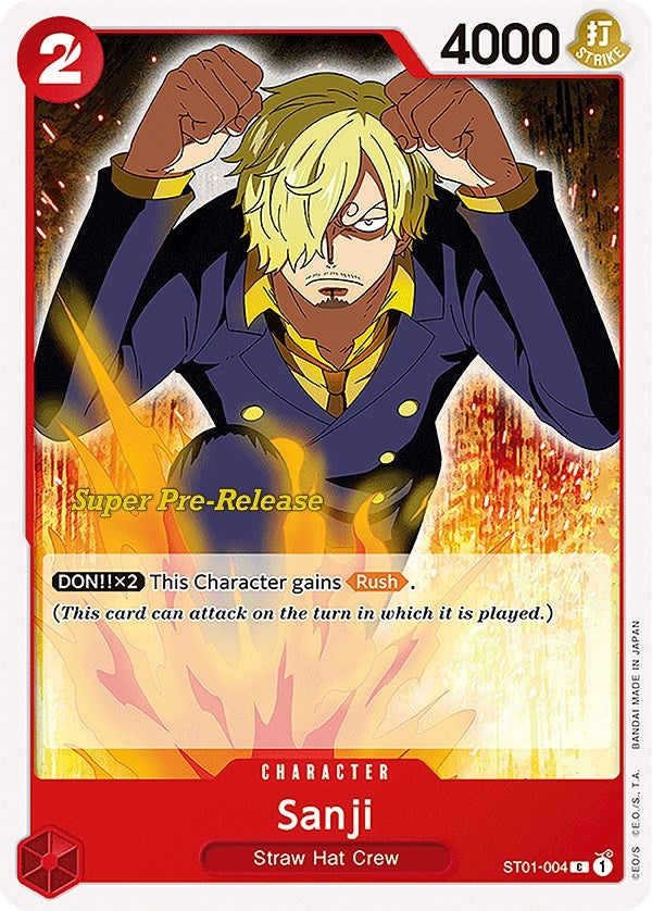 Sanji (ST01-004) (ST-01 PRE)